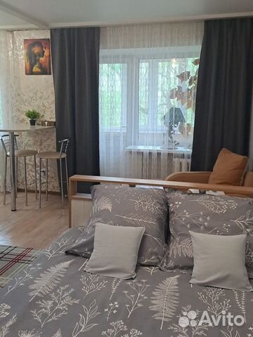 

Квартира-студия, 30 м², 1 кровать