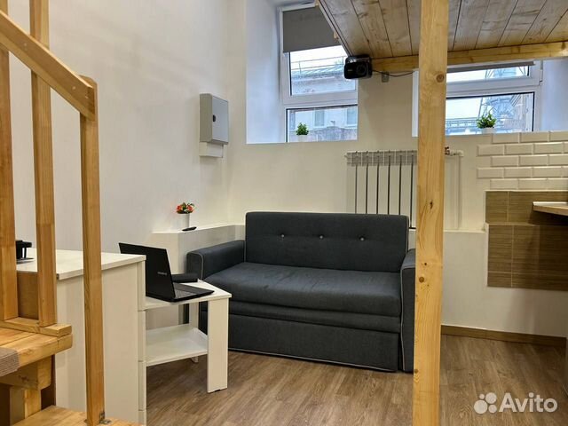 

Квартира-студия, 25 м², 2 кровати