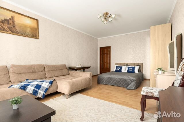 

1-к. квартира, 40 м², 2 кровати