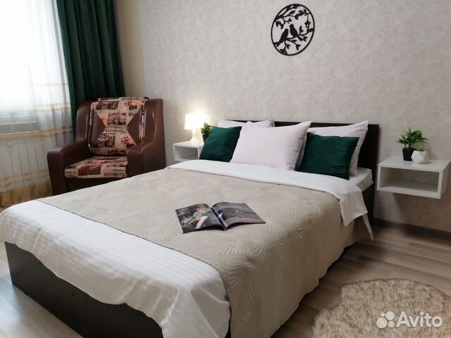 

1-к. квартира, 45 м², 2 кровати