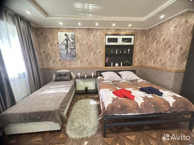 

1-к. квартира, 42 м², 3 кровати