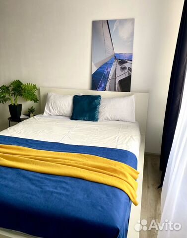 

Квартира-студия, 27 м², 1 кровать