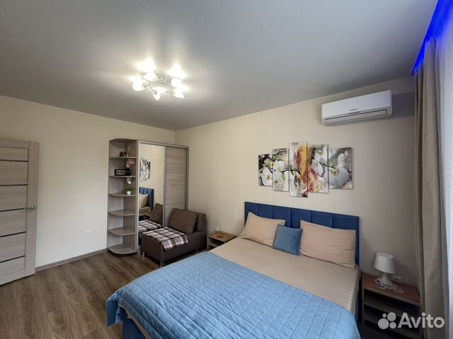 

1-к. квартира, 42 м², 3 кровати
