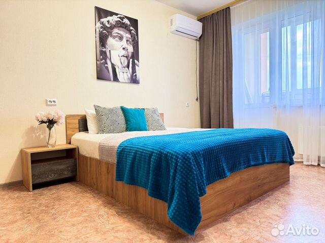 

1-к. квартира, 40 м², 2 кровати
