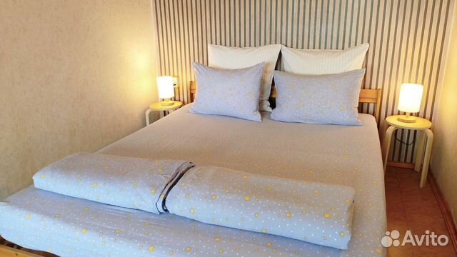 

1-к. квартира, 38 м², 2 кровати