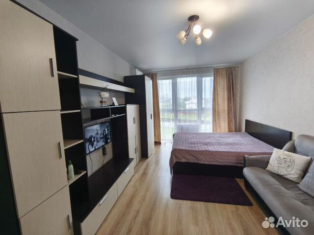 

Квартира-студия, 29 м², 1 кровать