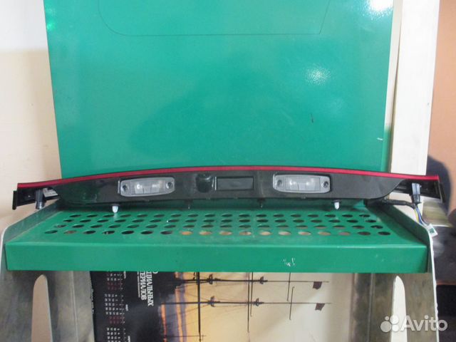 Накладка крышки багажника под фонари RIO Киа Рио 4 Накладка крышки багажника под фонари RIO Киа Рио 4