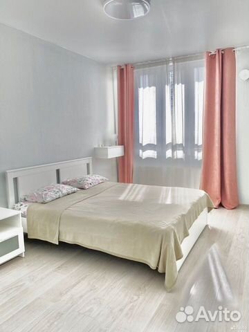 

1-к. квартира, 37 м², 2 кровати