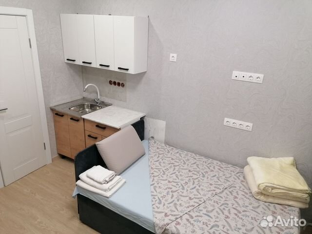 

Квартира-студия, 15 м², 2 кровати