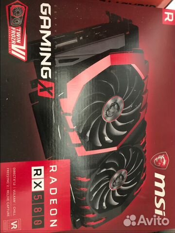 Видеокарта msi rx 580 8 gb