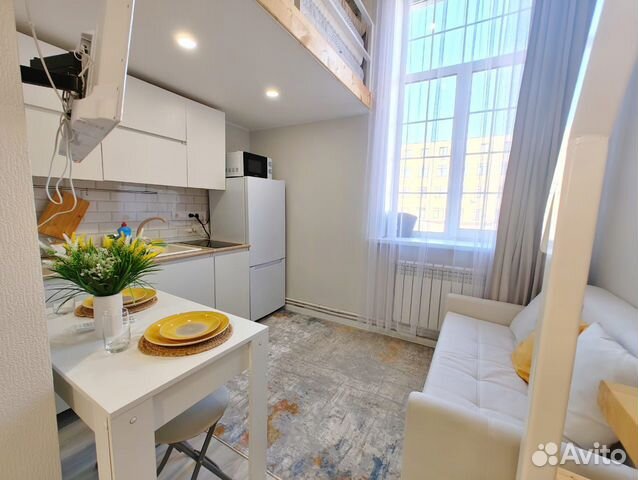

Квартира-студия, 20 м², 2 кровати