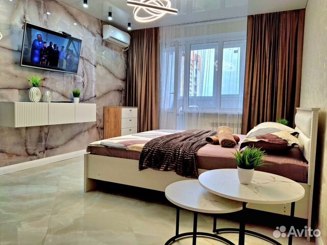 

1-к. квартира, 45 м², 2 кровати