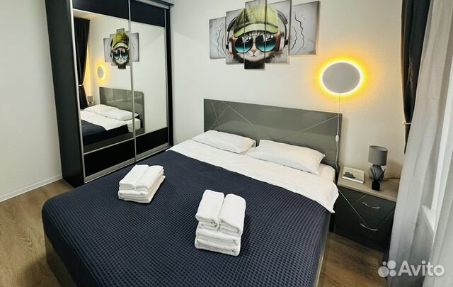

1-к. квартира, 35 м², 2 кровати