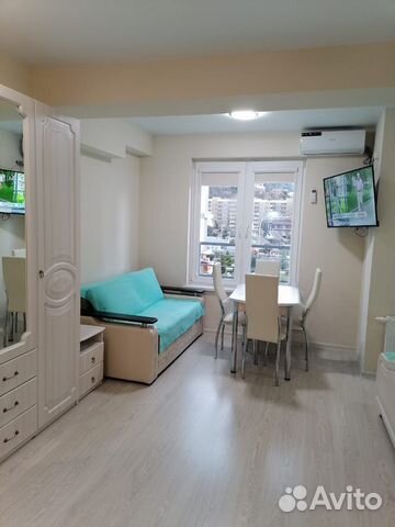 

Квартира-студия, 29 м², 2 кровати