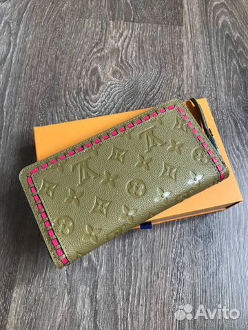 Кошелёк Louis Vuitton clemence хаки