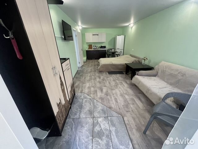 

Квартира-студия, 25 м², 4 кровати