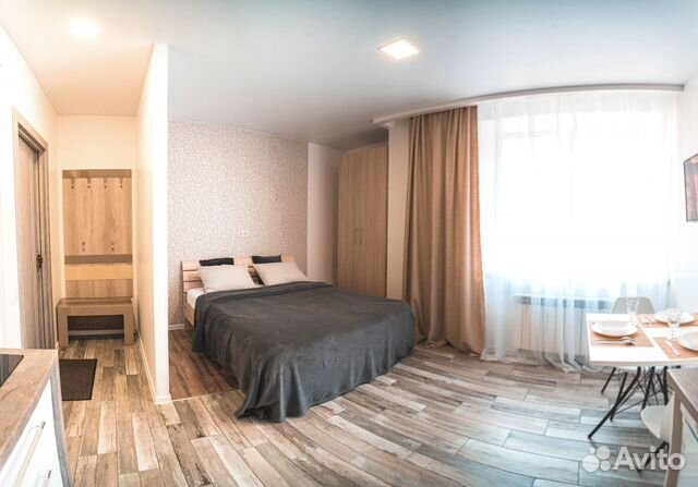 

Квартира-студия, 25 м², 1 кровать