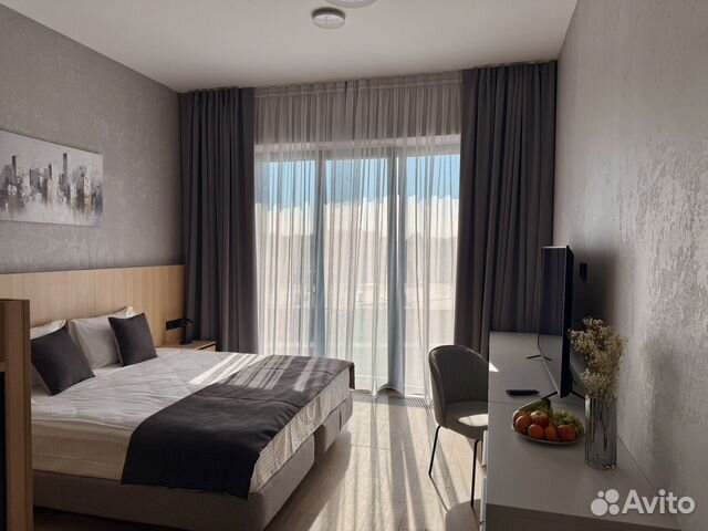 

Квартира-студия, 30 м², 1 кровать