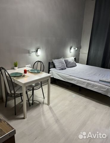 

Квартира-студия, 25 м², 2 кровати