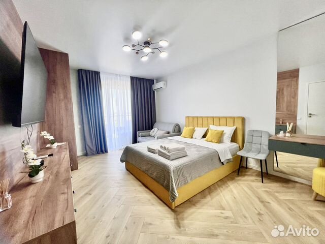 

1-к. квартира, 58 м², 2 кровати