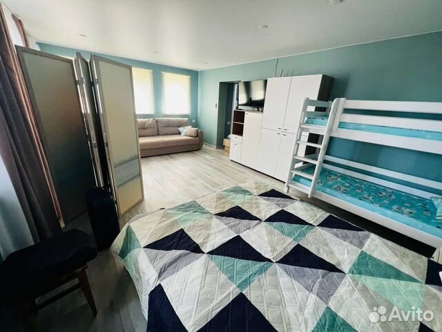 

1-к. квартира, 43 м², 3 кровати