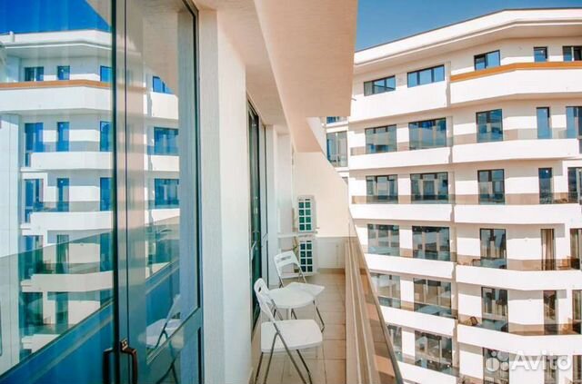 

1-к. квартира, 42 м², 2 кровати