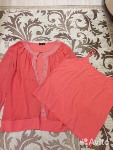 Блузка женская двойка, 3xl (52-54 размер) Блузка женская двойка, 3xl (52-54 размер)
