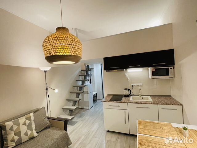 

Квартира-студия, 25 м², 2 кровати