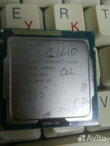 Процессор 1155 G1610