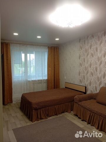 

1-к. квартира, 34 м², 2 кровати