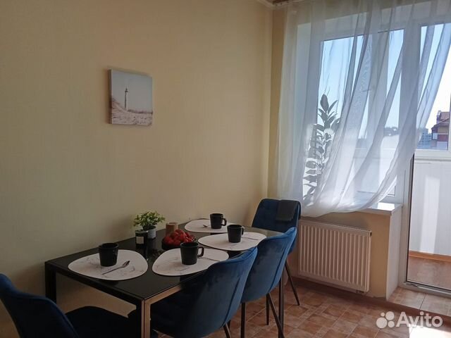 

1-к. квартира, 41,5 м², 2 кровати