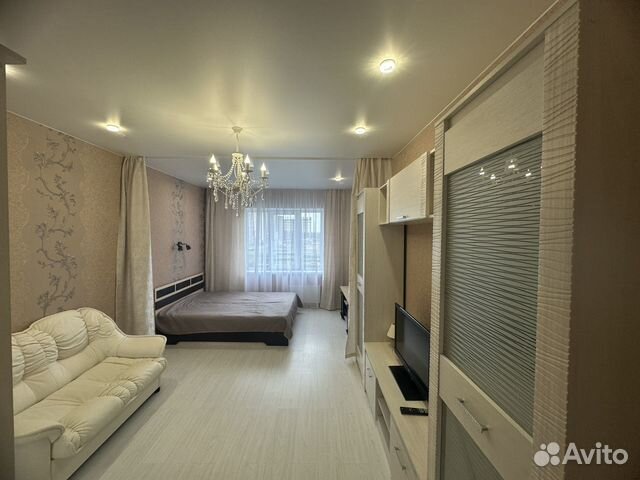 

1-к. квартира, 42 м², 2 кровати