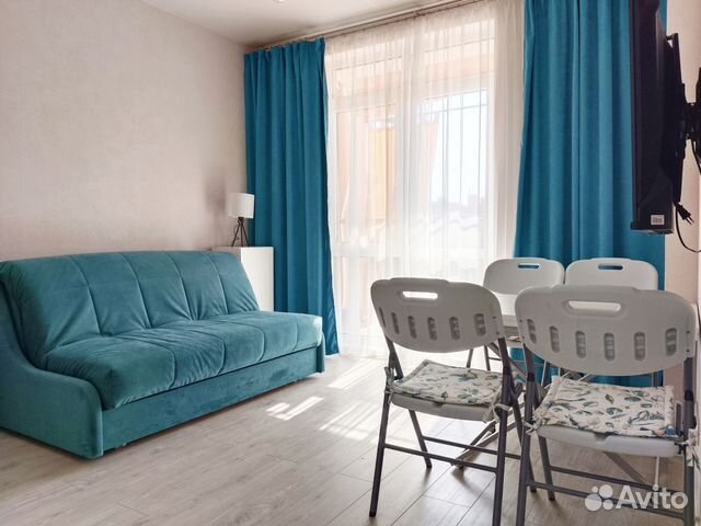 

1-к. квартира, 41 м², 2 кровати
