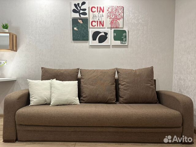 

1-к. квартира, 45 м², 2 кровати