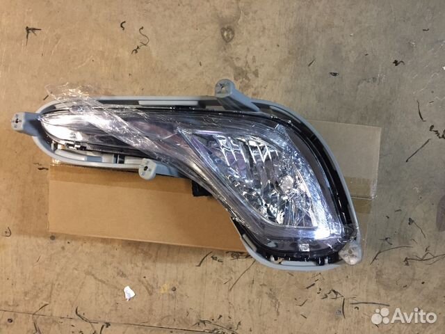 Туманка на Хендай Солярис с 2010-2014г