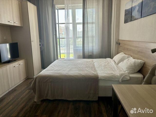 

Квартира-студия, 25 м², 1 кровать