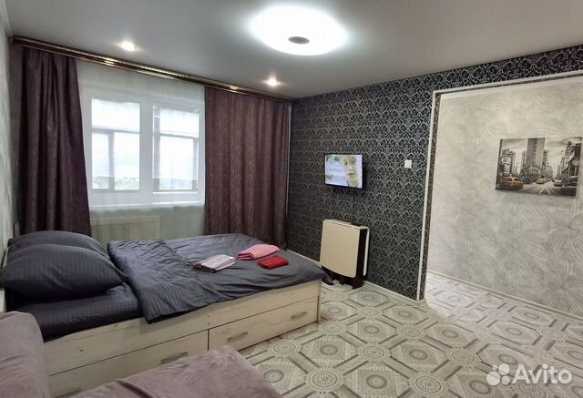 

1-к. квартира, 35 м², 2 кровати