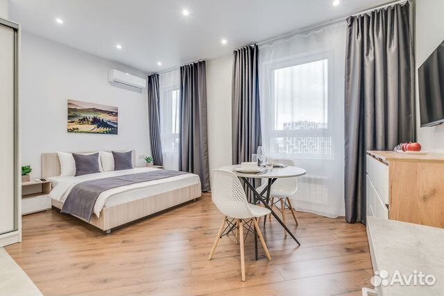 

Квартира-студия, 30 м², 1 кровать