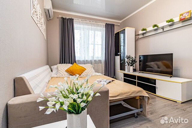 

1-к. квартира, 44 м², 1 кровать