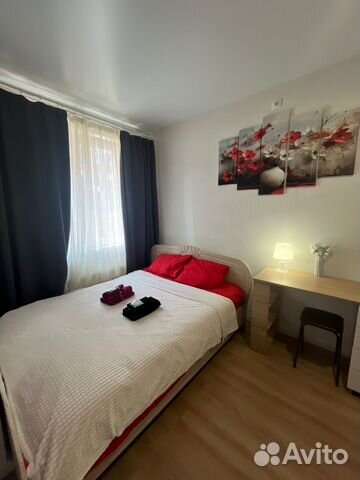 

Квартира-студия, 32 м², 2 кровати