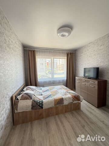 

1-к. квартира, 34 м², 2 кровати