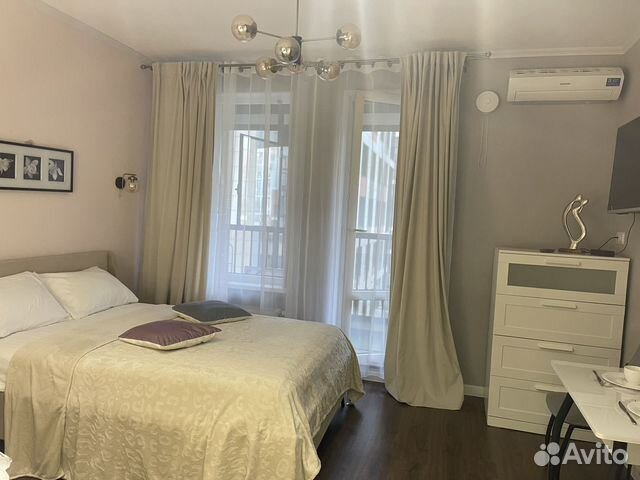 

Квартира-студия, 28 м², 2 кровати