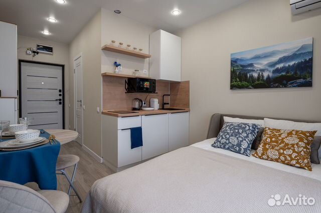 

Квартира-студия, 20 м², 1 кровать