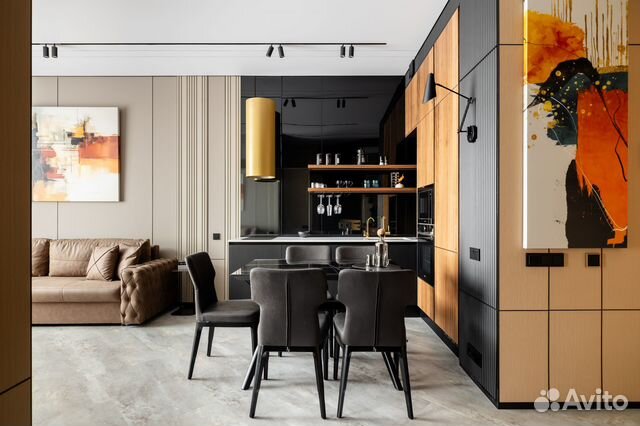 

1-к. квартира, 52 м², 2 кровати