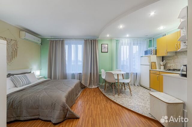 

Квартира-студия, 32 м², 1 кровать