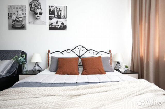 

1-к. квартира, 48 м², 2 кровати