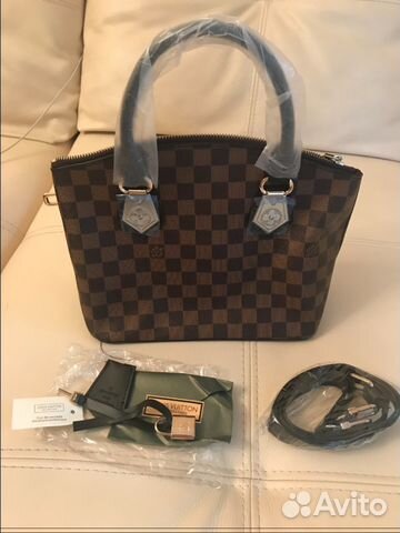 Новая Коричневая сумка louis vuitton, Луи виттон