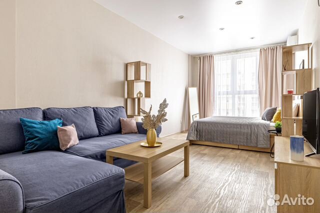 

1-к. квартира, 45 м², 2 кровати