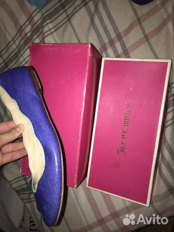 Балетки juicy couture пурпурные Балетки juicy couture пурпурные