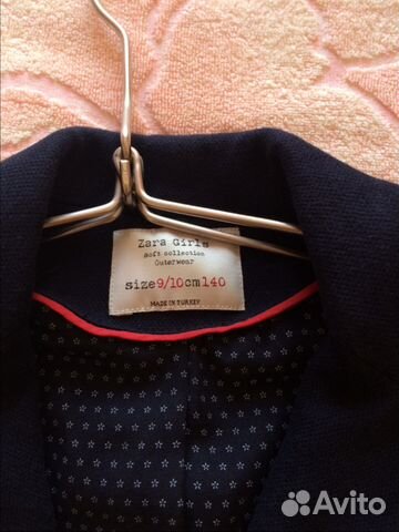 Школьный пиджак (zara) р.140